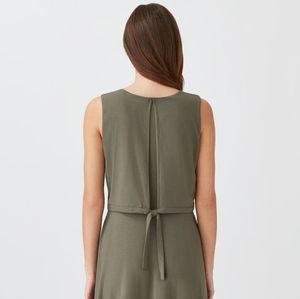 Cuyana Asymmetrical Overlay Dress